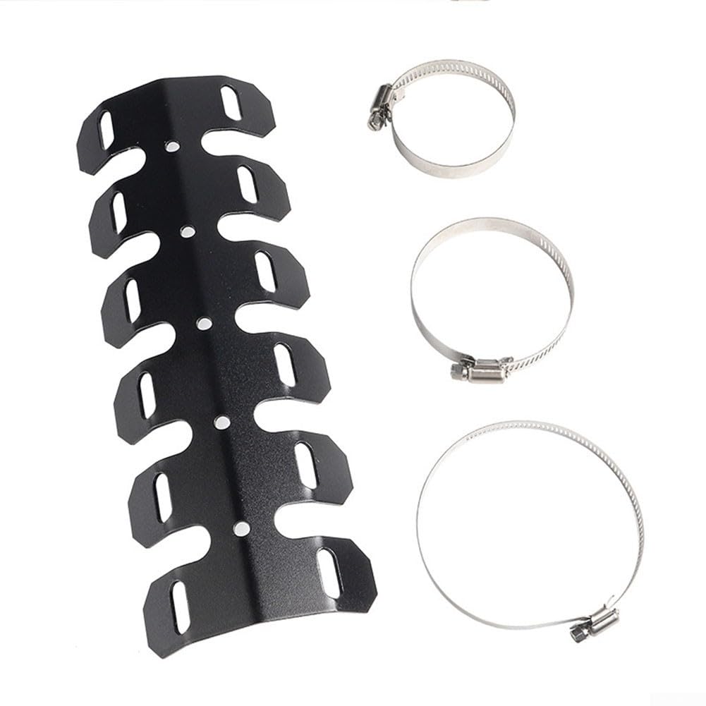 Cubierta de escape para moto y quad con aislamiento de protección térmica de 12x24 pulgadas