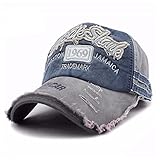 Rock Shark Kingston 1969 Jamaica Distressed Vintage Trucker Baseball Cap Snapback Sports Outdoors Hat (Grey)