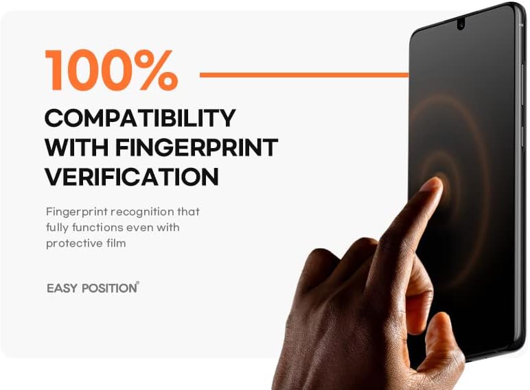 Miniatura 6 de Protector de pantalla (3 unidades) para Galaxy Note 20 Ultra, mate antirreflejo, compatible con huellas dactilares, Perfect Touch, fácil instalación