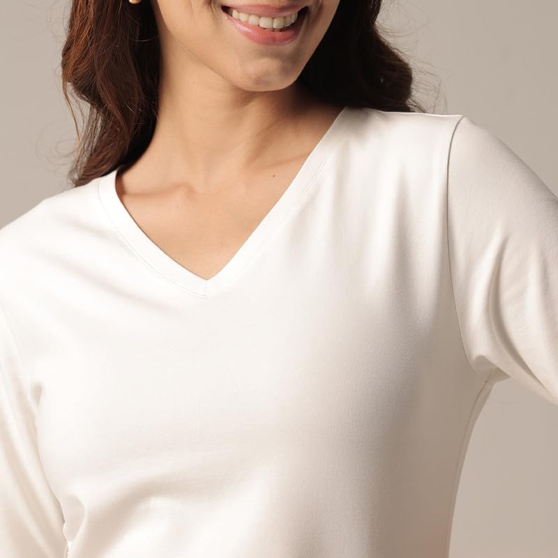 Image of BlissClub Women's Cotton Blend Regular fit T-Shirt