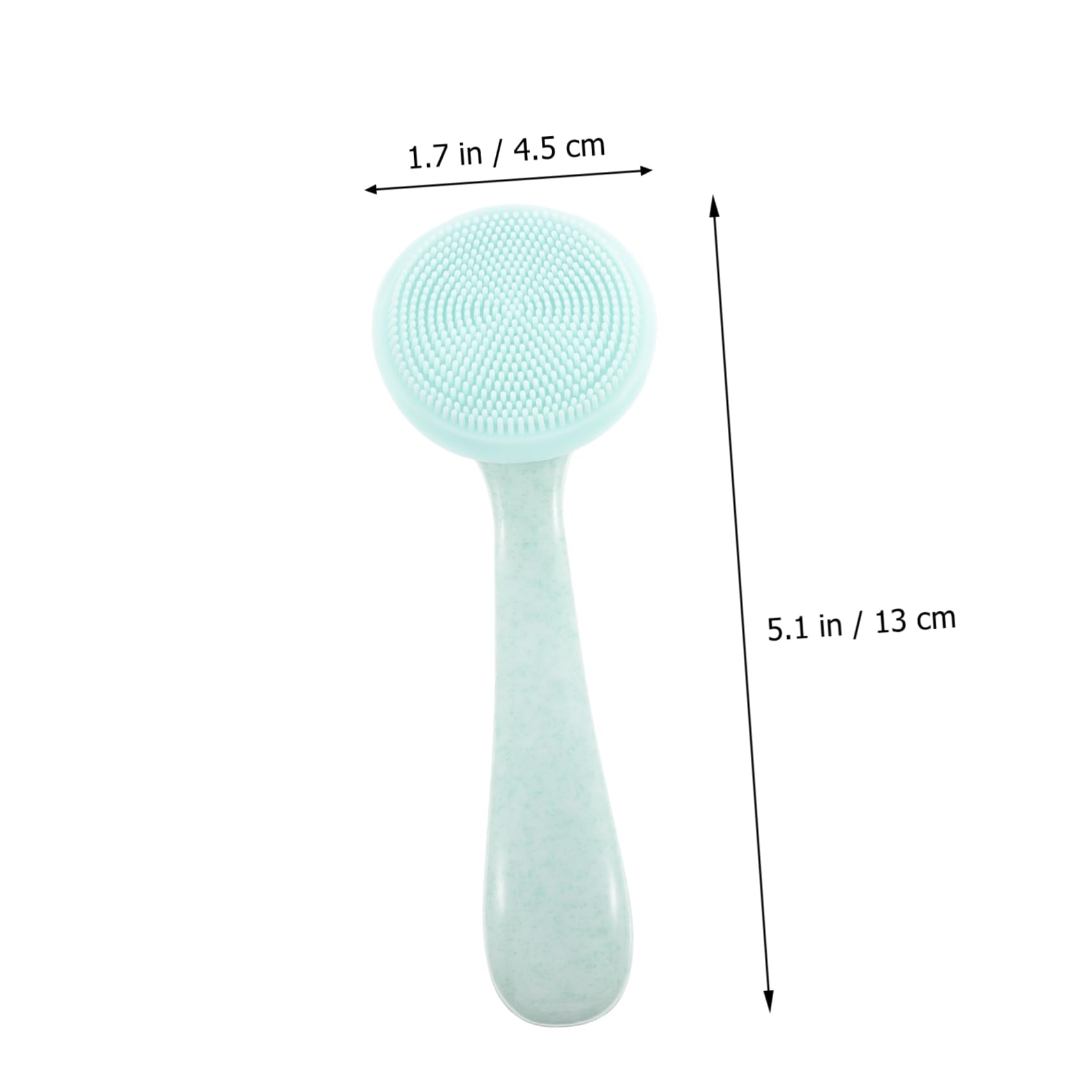 VICASKY Manual Facial Clean Brush Set Silicone Face Brush for Deep Cleaning Skin Care Tool