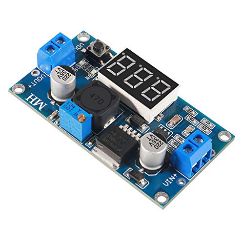 Dorhea D13539-1 5Pcs Lm2596S Dc-Dc Lm2596 With Led Display Voltmeter Buck Converter Step-Down Regulator 4.0-40V To 1.25-37V Dc 36V To 24V To 12V To 5V Power Supply Module Compatible thumb #2