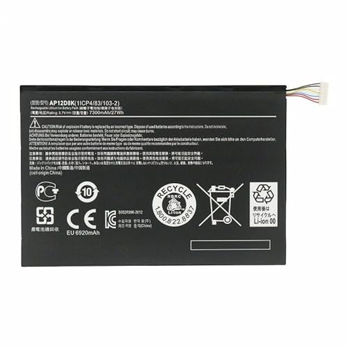 AP12D8K ���i Acer�E�m�[�g�p�\�R���݊��p�A�N�Z�T���[ Iconia AP12D8K A3-A10 A3-A11 W510 W510P �Ή������p�m�[�g�p�\�R�����i 27Wh/7300mAh 0518-TTD43 [���s�A���i]