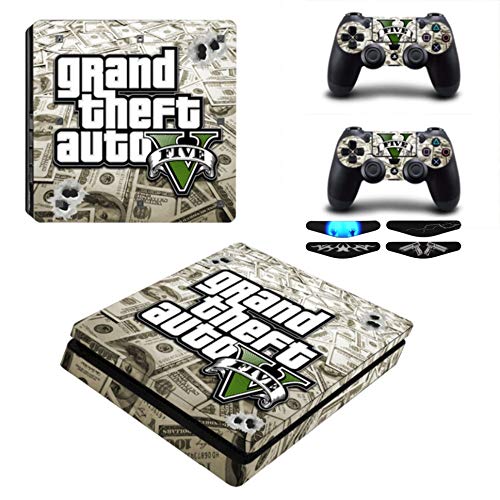 Graphixdesign Theme 3M Skin Sticker Cover for PS4 Slim Console and 2 Controller Decal Cover+ 4 Led bar Decal Sticker (B08T8D3Y2D) Amazon Price History, Amazon Price Tracker