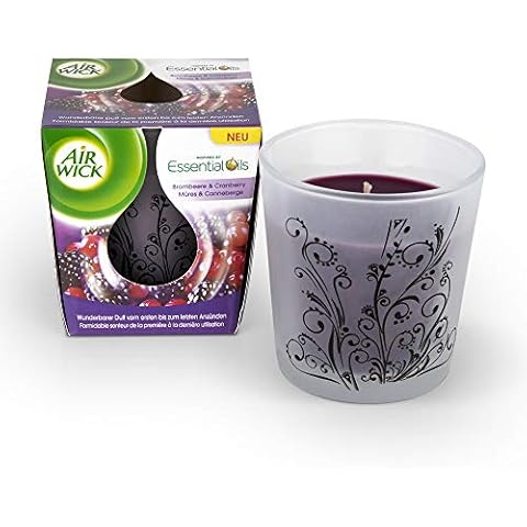 Bougie parfumée Air Wick mûre-canebre Cover