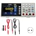 Produktbild LiebeWH XDM1041 Digital Multimeter, 3,7-Zoll-LCD Mini Desktop Multimeter True RMS Temperaturprüfgerät AC/DC-Strom, AC/DC-Spannung Widerstand Kapazität mit 2 Testleitungen+ 2 Clip (EU Stecker)