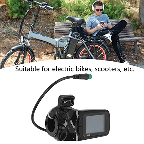 Ebike LCD Display Meter, Low Failure Rate Electric Bike Odometer Waterproof Electronic Panel Speedometer for E Scooter Replacement - Image 4