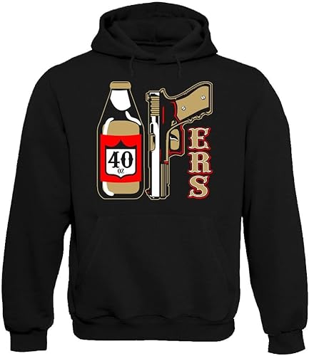 Miniatura 5 de Xtreme Apparrel Purdy Relevant San Francisco Men's Hoodie Sweatshirt for Football Fans