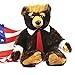 Benedict 60cm 1 Pcs Donald Trump Bear Plush Toys Cool USA President Bear American Flag Bear Muñecas Juguetes Oso de peluche Donald Trump Regalo Para Niños Niño