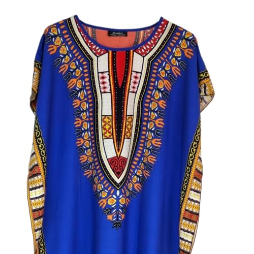 Caftán largo de algodón para mujer: olvídate del calor con estilo africano 2