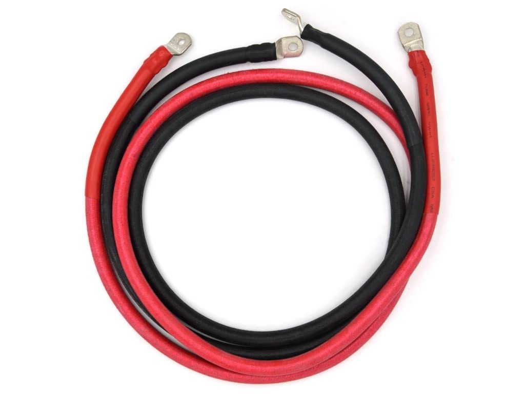 ITECH 240A Round Terminal - Round Terminal Test Lead for Lab Power Supply Electronic Load A Pair of Red and Black Test Line IT-E32420-OO 2m