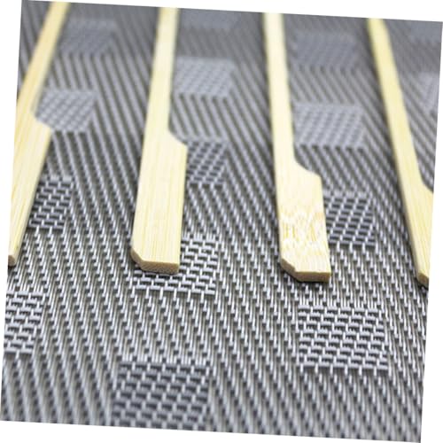 GLEAVI 200個 入り使い捨て竹串 バンケット用フードピック 素材使用 クロス汚染防止 パーティー前菜やフルーツ盛り付けに