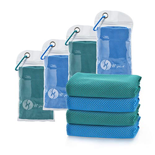 Cooling Towel for Sports, Workout, Fitness, Gym, Yoga, Pilates, Travel, Camping & More,Chilly