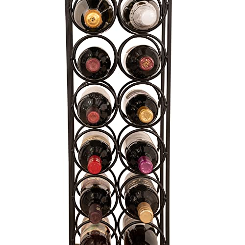 Range bouteille en fer forgé compact pour gagner de la place dans votre cuisine - 7