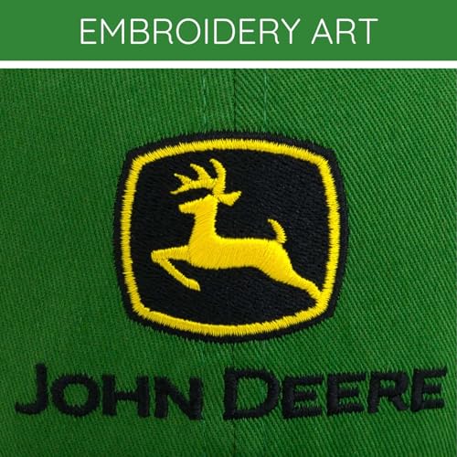 John Deere Twill Baseball Cap Hat One Size 7