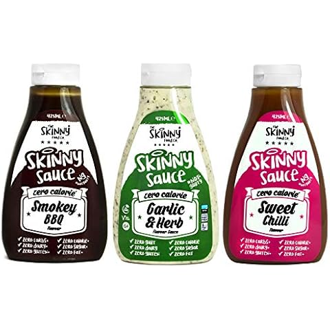 The Skinny Food Co Sugar Free Sauce Set Cover