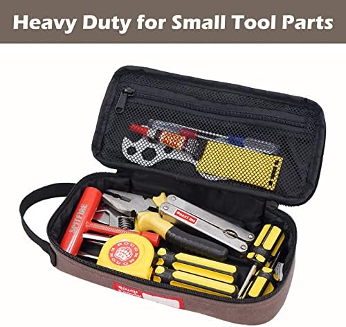 Rough Enough Small Tool Bag Pouch Case with Zipper Handle image 4