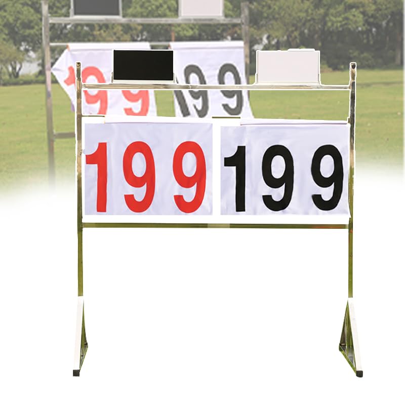 Tablero marcador 124×115 cm con soporte triangular