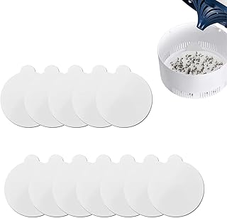 Mosquito Trap Glue Boards for Mosquito Lamp Insect Trap, 12 Pack Refill Glue Boards, 4.3 Inches Insect Trap Replacement Glue Boards Mosquito Trap