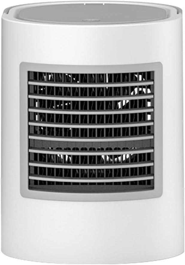 Aire acondicionado móvil, Ventilador pequeño USB, refrigeración doméstica, portátil pequeño, Ventilador de refrigeración, Ventilador Micro refrigerado por Agua, 3 Archivos Azul