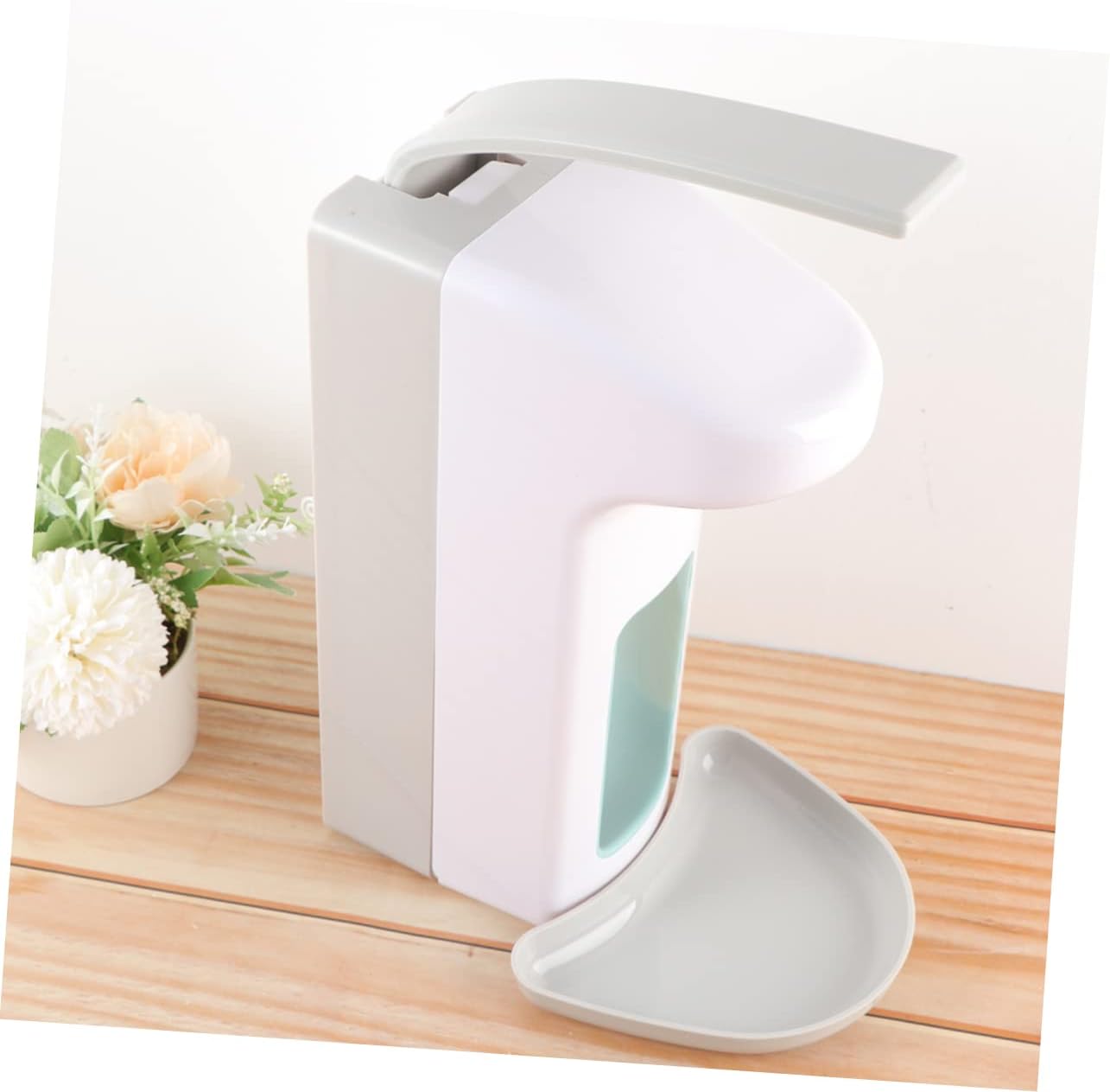 1pc Wall Mounted Manual Soap Dispenser for Liquid Soap Hand and Shower Gel for Hotels Hospitals and Kitchens