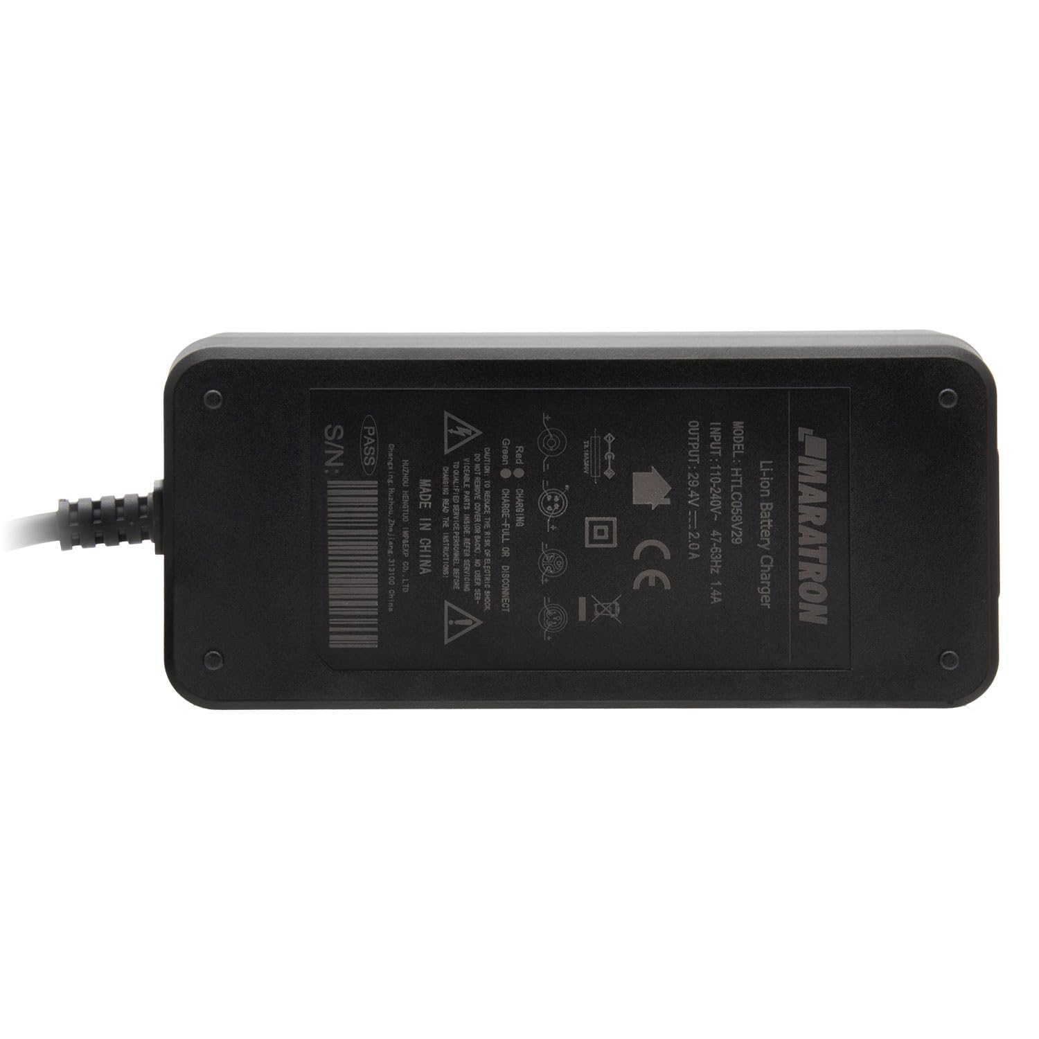 Ersatz-Ladegerät für Giant Twist 26V 2A (XLR 4-polig) Ersatz für 544MC26V2A-02V