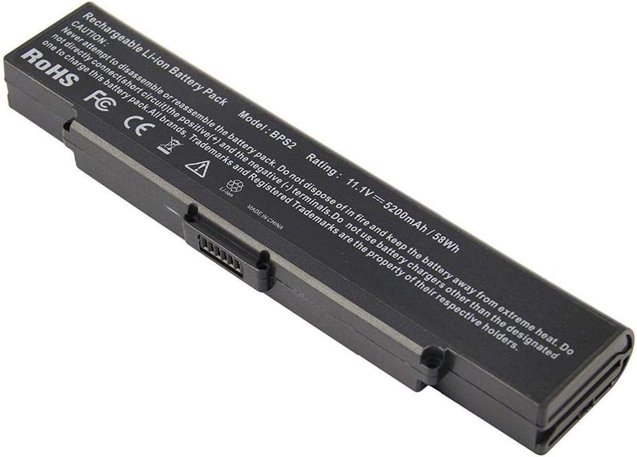 SellZone Black Laptop Battery for Sony VGP-BPS2C