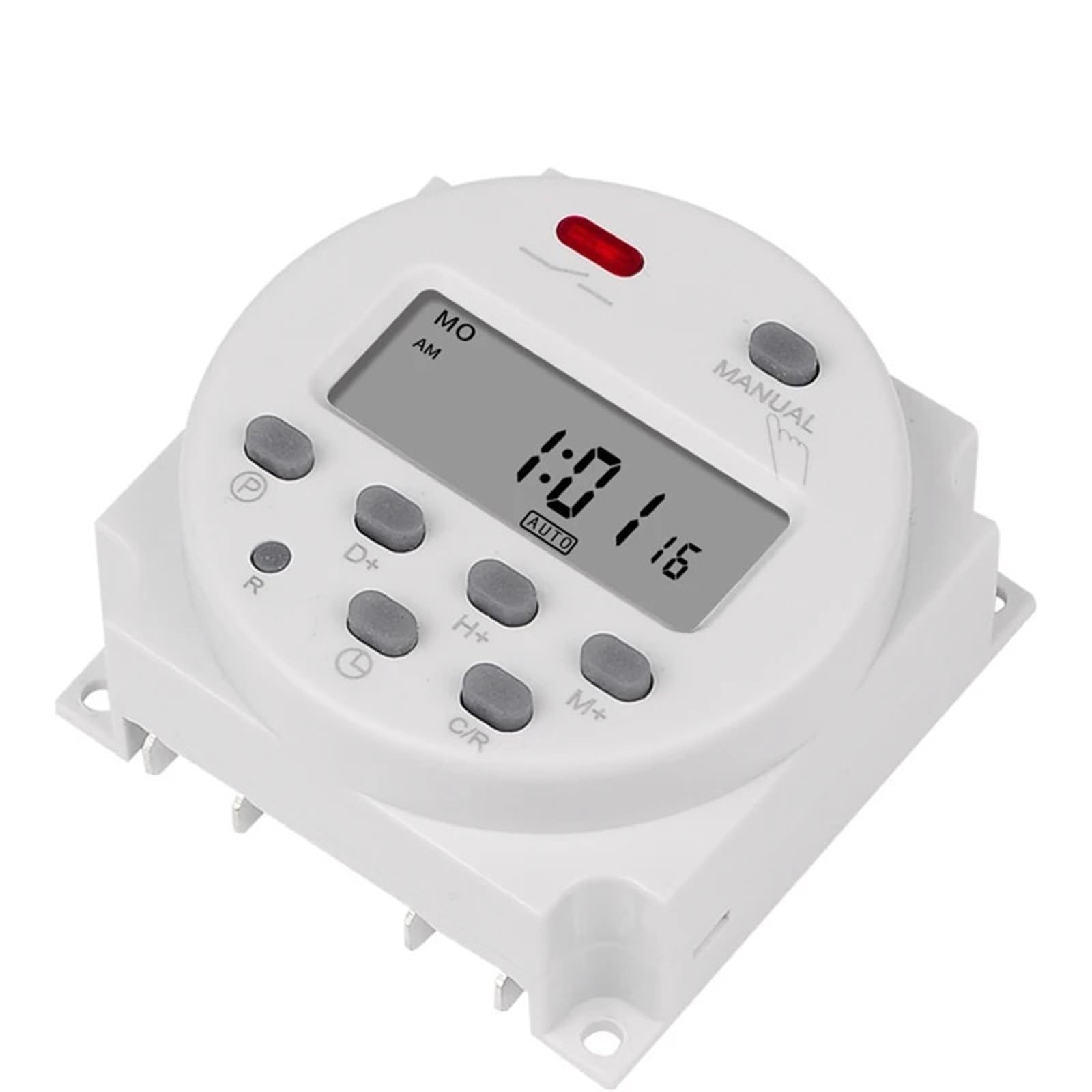 Temporizador programable CN101A 12V para camper y placas solares 7