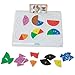 Learning Resources- Puzzle a Torta con frazioni, Multicolore, 8445
