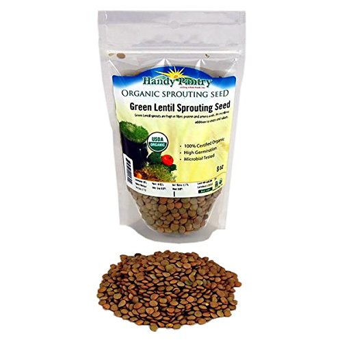Handy Pantry Green Lentil Sprouting Seeds