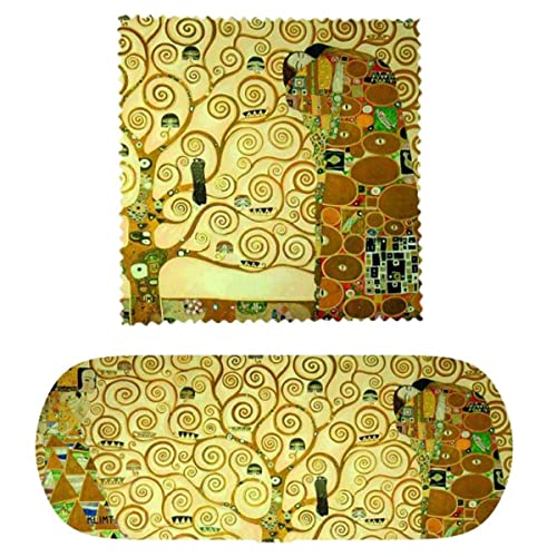 Klimt l'Albero della Vita Portaocchiali, Tessuto
