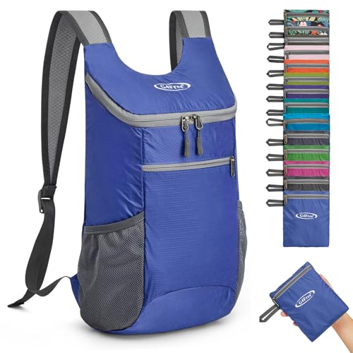 Image of G4Free Lightweight Packable Hiking Backpack for Men Women Small Hiking Daypacks Foldable Shoulder Pack Casual Outdoor Bag 11L