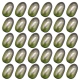 Aceitunas de espuma suave al tacto 30pcs para contenido visual táctil ASMR estilo fotos y juegos de marketing sensorial
