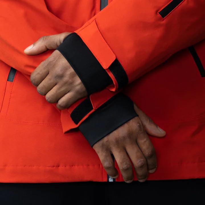 Image of Apricoat Adventure 2.0 Warm Winter Jacket Insulated, Hooded, Waterproof and windproof Coat for Travelling, Hiking, Trekking