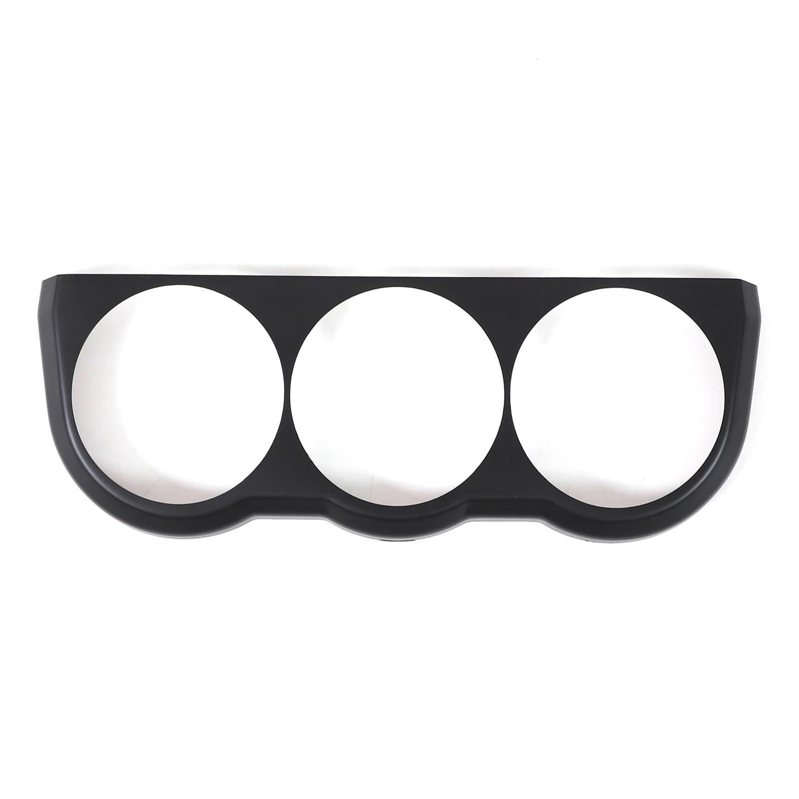 Hljnlvbn Matte Black Car Interior Sticker Abs Plastic Carbon Fiber Pattern Car For Dashboard For Compass Frame Cover For Toyota For Fj For Cruiser 2007-2021(Matte Black)
