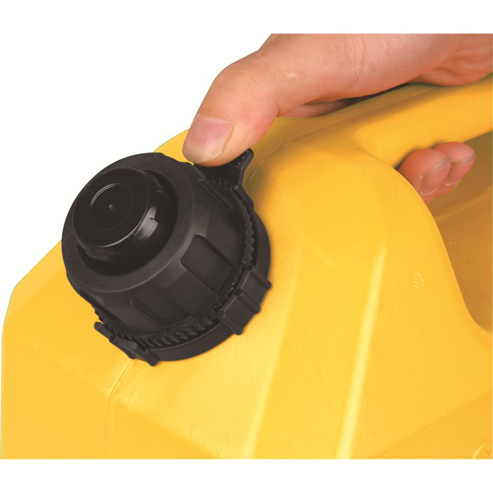 URFEDA Bidón de gasolina de 5 L/10 L, bidón de repuesto, bidón de gasolina, bidón de diésel, bidón de combustible, gasolina y diésel, con tubo de vertido