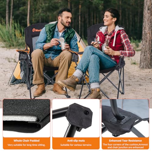 EMERIT 2 Pack Oversized Padded Camping Chair の商品画像 4
