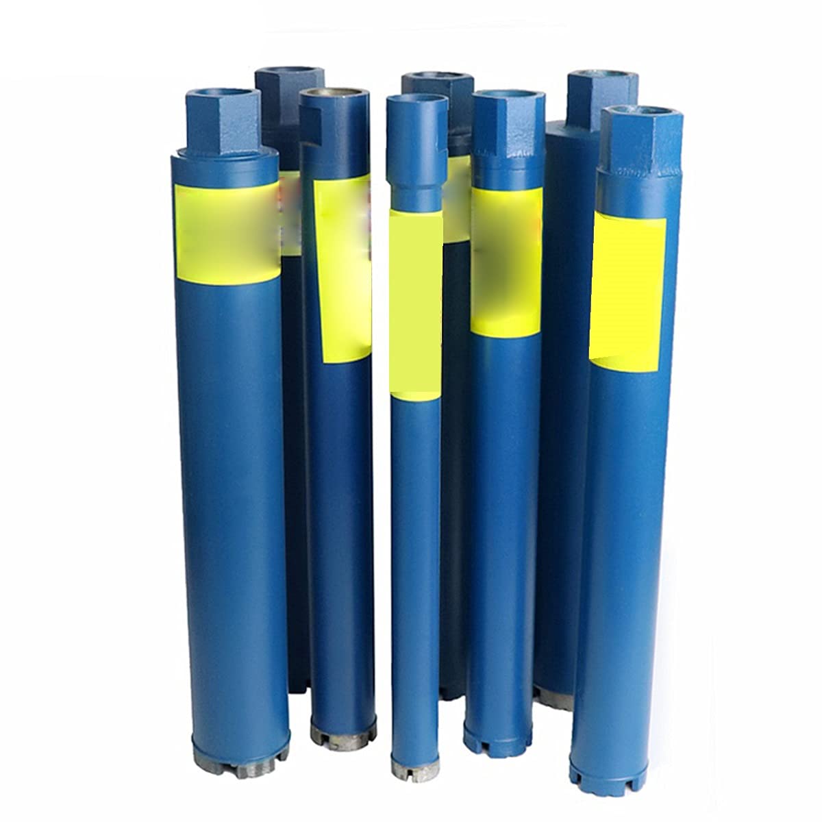 Juegos de brocas Poco de perforación de núcleo de diamante de 20-76 mm, perforación del perforador de hormigón, para herramientas de perforación de pared de granito de mármol húmedo de agua Accesorios