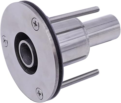Miniatura 4 de HABIIID Calentador marino de 0.945 in a través de la piel del escape de acero inoxidable 316L, con pernos y tuercas, para calentadores de