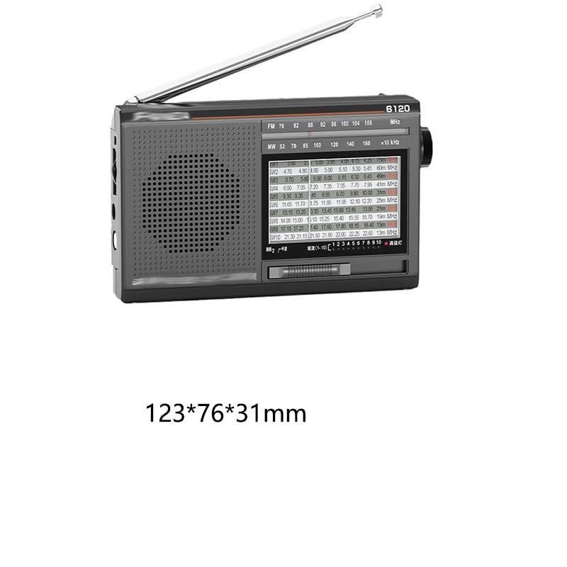 Radio portátil de bolsillo analógica con FM y MP3 miniatura 3