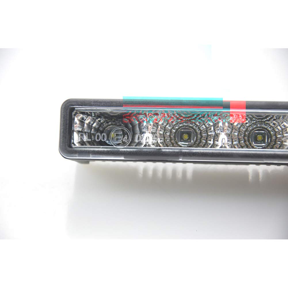 Luci diurne universali (DRL) - 4W Cree LED - 125x24x33mm - incl. omologazione E