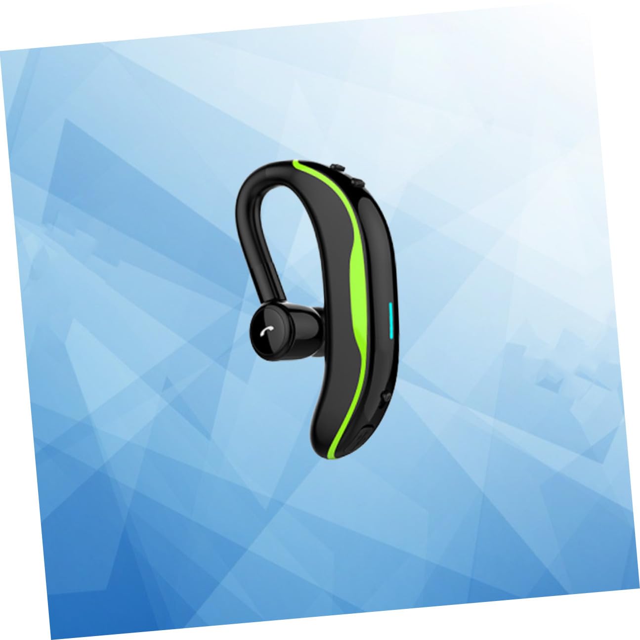 Auricolare Wireless senza Fili Sportivo con Gancio, Cuffia Singola Leggera 12g, Compatibile con Smartphone e Tablet, Audio Dinamico Vivavoce per Uso Quotidiano