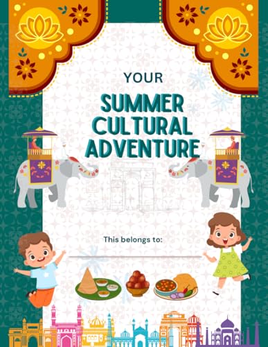 Indian Cultural Summer Kit by Home Shanti: Discover India: An Interactive Summer Adventure to Explore Indian Festivals, Traditions, and Culture (Indian Cultural Activity Kits for Kids)