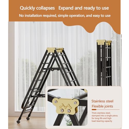 Étendoir à linge pliable vertical support multifonctionnel - 5