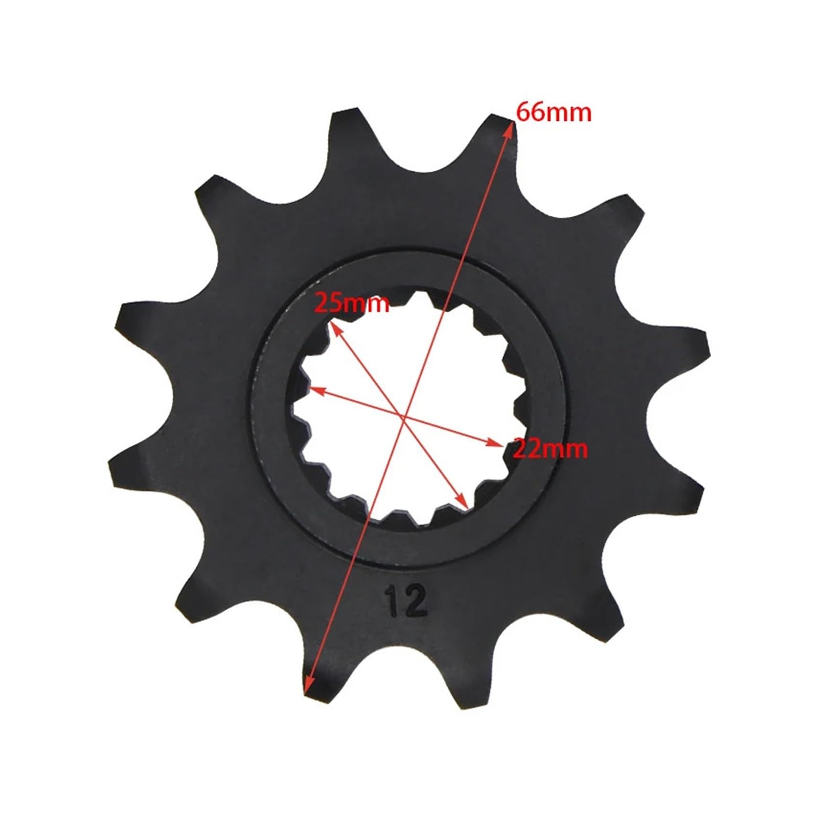 Pignon avant, 12T 13T 14T, Dirt Bike