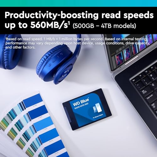 Image of Xtra Lyf 2TB W.D. SA510 SATA Internal Solid State Drive SSD - SATA III 6 Gb /s, 2.5 inch /7mm, Up to 560 MB /s - WDS200T3B0A