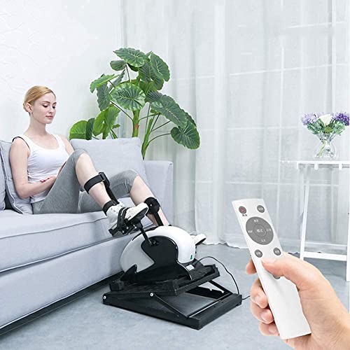 Image of Electric Rehabilitation Exercise Bike Upper Limb Lower Limbs Hand Leg Bicycle Elderly Home Pedal Exerciser Bike Resistance Adjustable