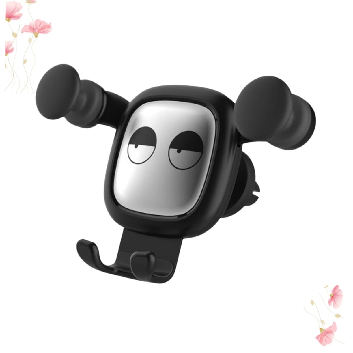 Artibetter 3pezzi Supporto Per Telefono Auto Multifunzionale Per Cruscotto e Bocchette Supporto Cartoon Per Smartphone Orso Dull Compatibile Con La Maggior Dei Modelli Di Smartphone Design