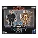 Hasbro Marvel Legends Series , Action Toy 2-Pack Happy Hogan and Iron Man Mark 21, Infinity Saga Characters, Premium Design, 2 Figures and 5 Accessories, Multicoloured (F0191)