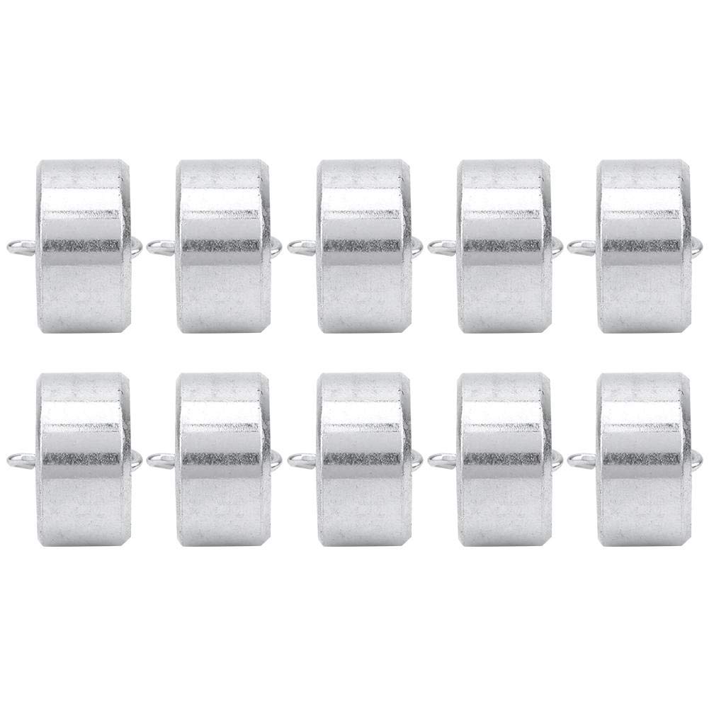 10 pezzi Peso, 50 g Peso in metallo con ganci e leva ad anello Principio Strumenti di presentazione Principio a leva Strumento didattico sperimentale fisico